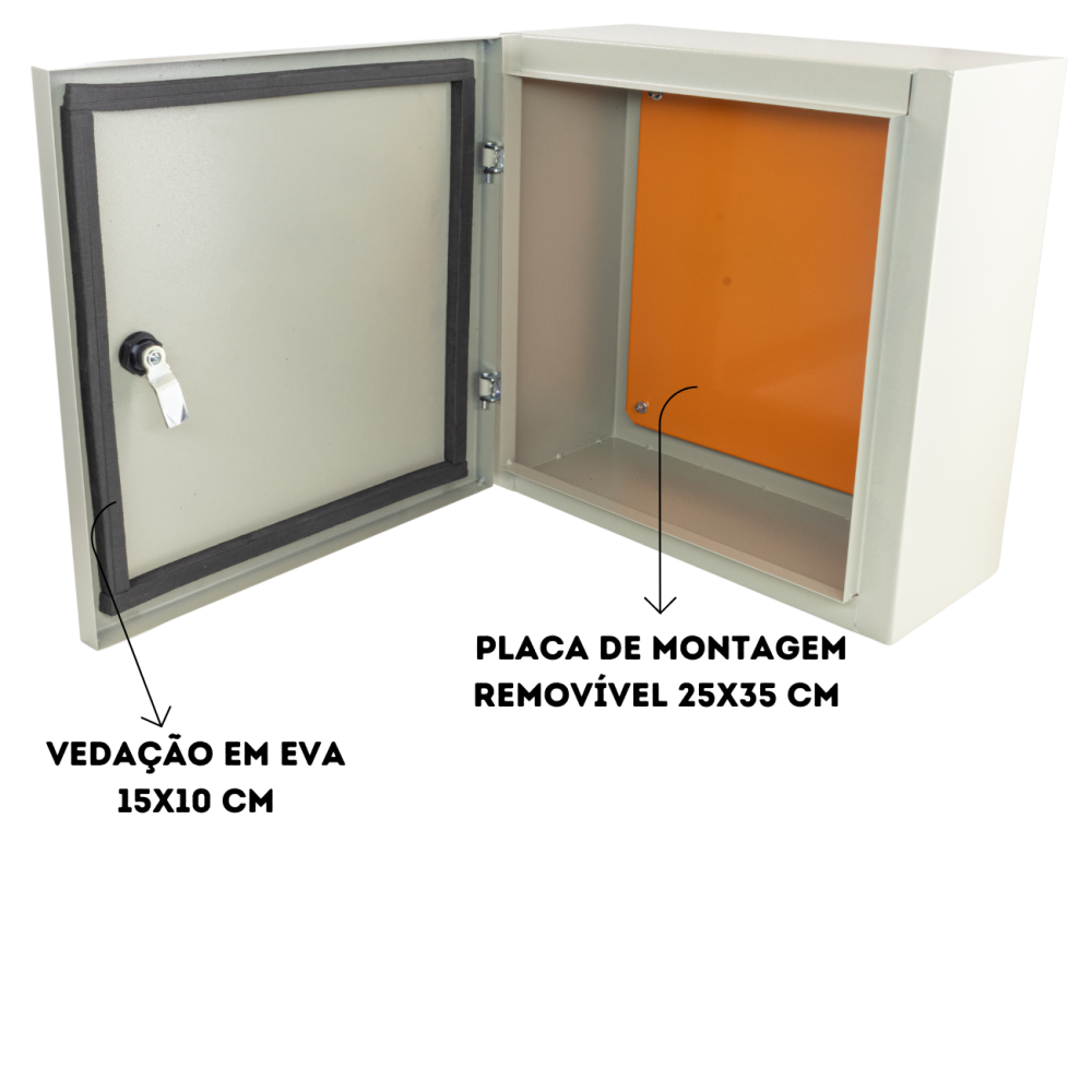 Caixa de Comando 400x400x200mm