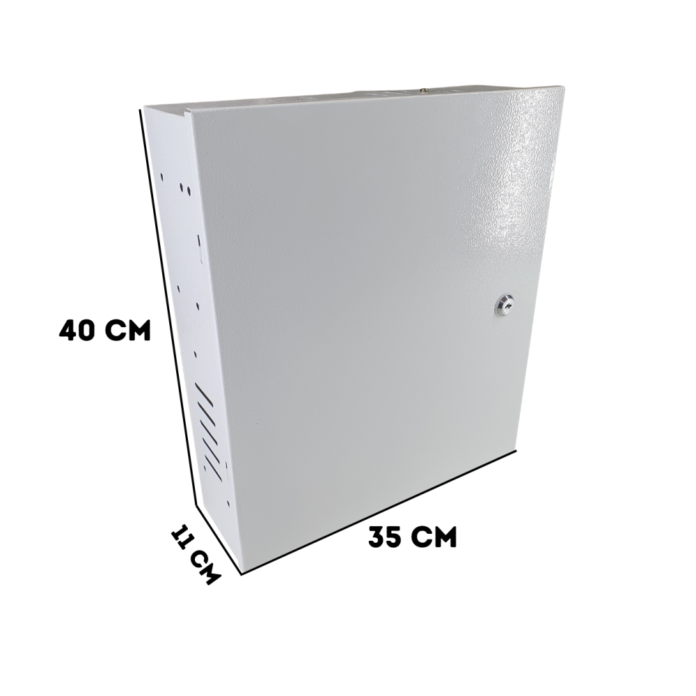 Mini Caixa Vertical Para DVR e Fonte 