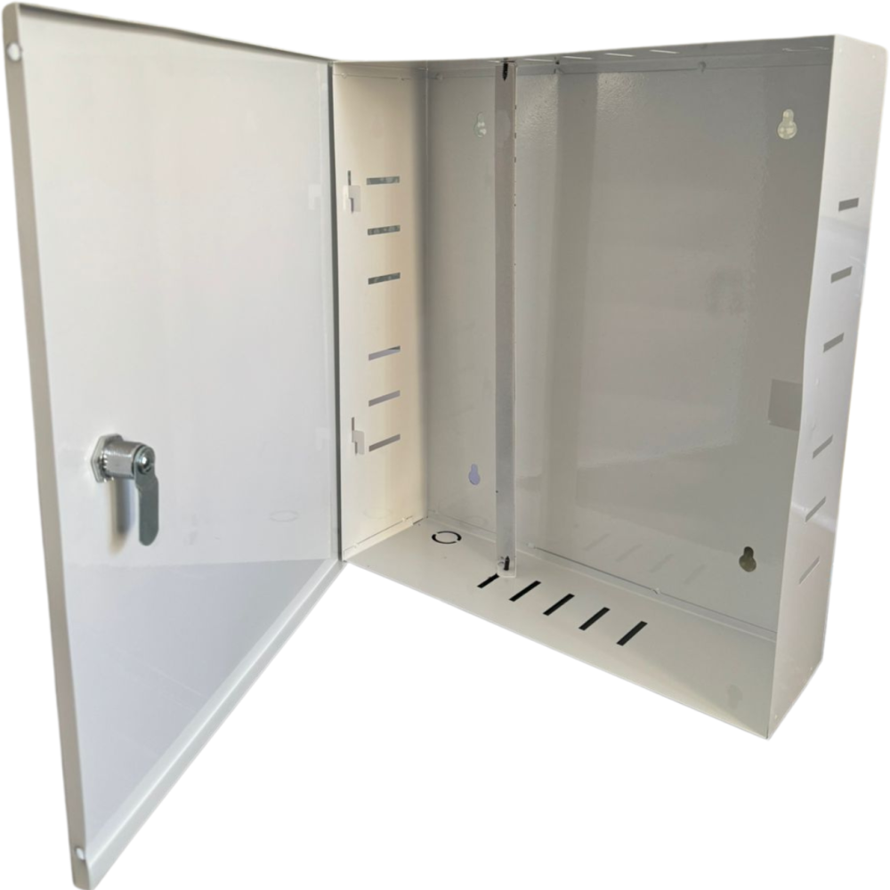 Mini Caixa Vertical Para DVR e Fonte 